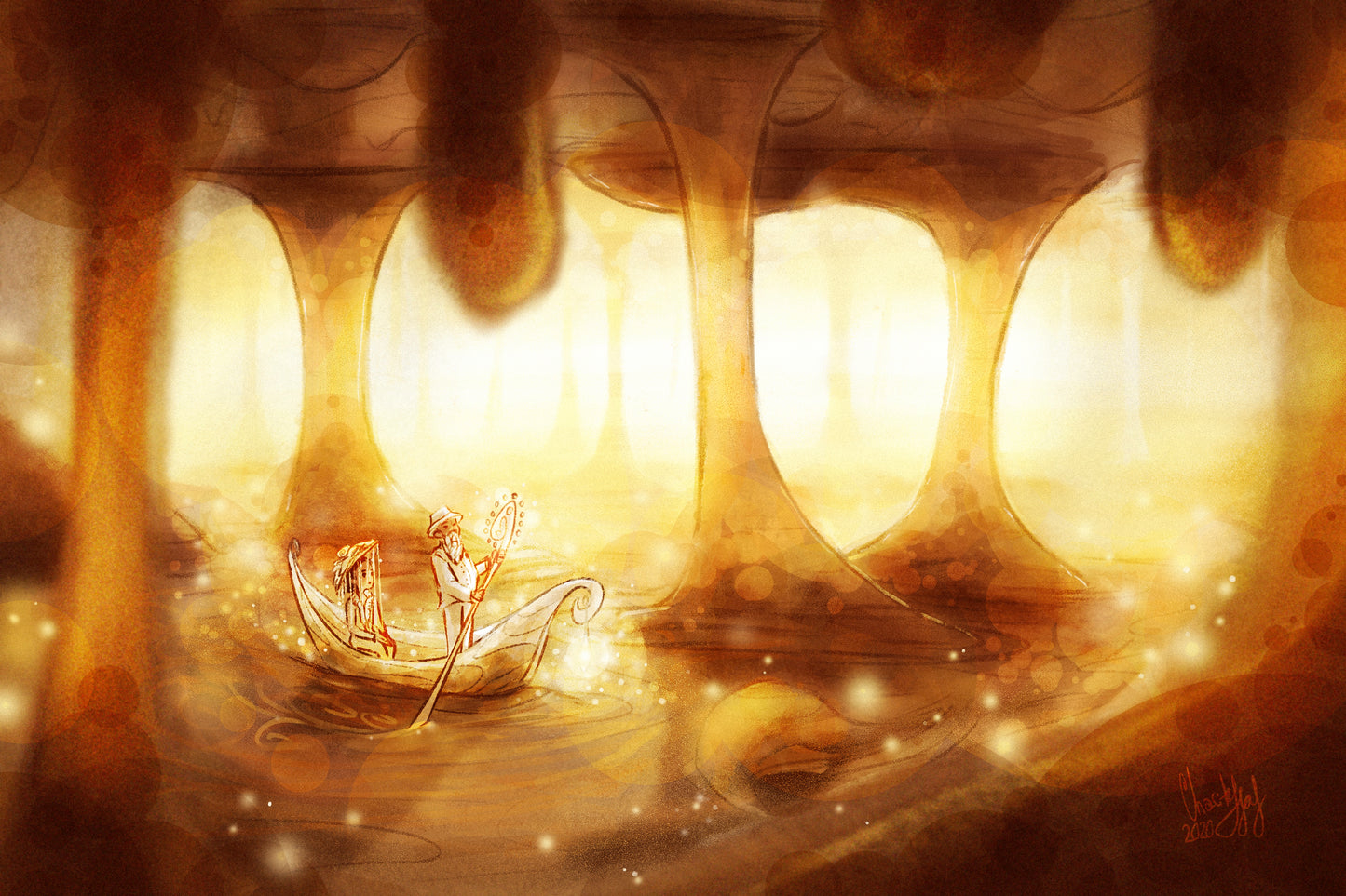 "The Honey Ferry" (2020) Print